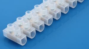 Buy cheap White Color Fast Connecting Terminal Block Connector U Type 15A Long Life product