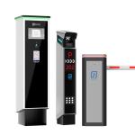 Secure Parking Barrier Gate with Straight Arm 24V Input Voltage and DC Brushless