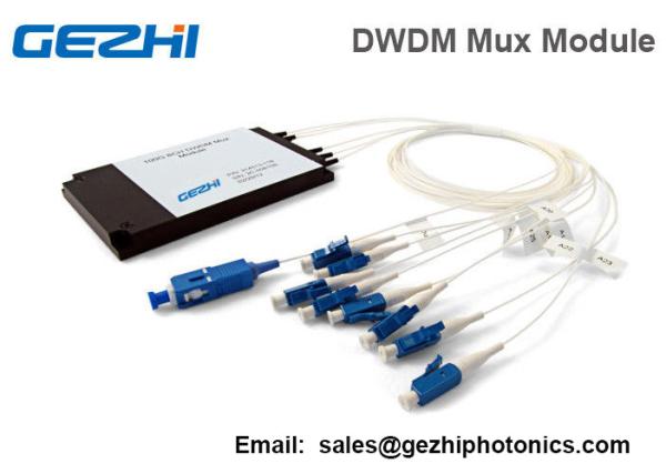 Quality Passive Optical DWDM Mux Demux Module 200Ghz Multiplexer and Demultiplexer for sale