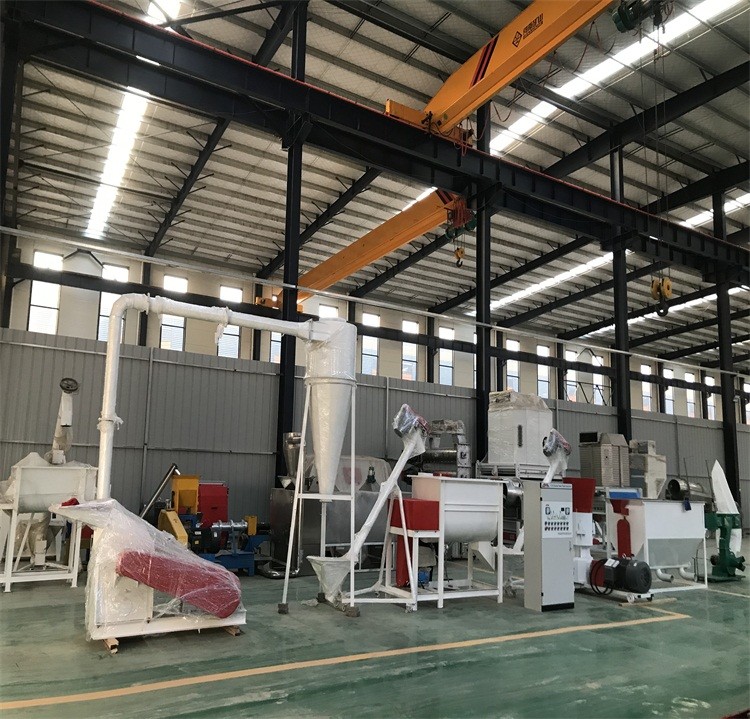 0.6-18T/H Rabbits Pigs Feed Pellet Production Line Customized