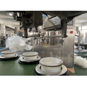 Automatic Tube Filling Sealing Machine 50-75pcs/min Touch Screen