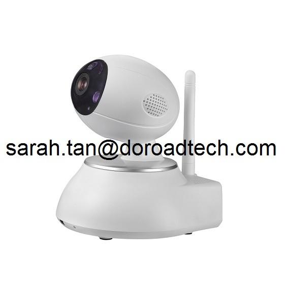 Quality CCTV Home Surveillance WIFI IP Cameras Working with Door Sensor, Gas Sensor, PIR Sensor for sale