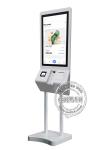 Mcdonald's Self Service Kiosk 27 Inch Android Touch Screen With POS Machine
