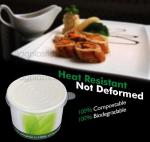PLA compostable lids, BPI certificated compostable coffee cup lid made in China,