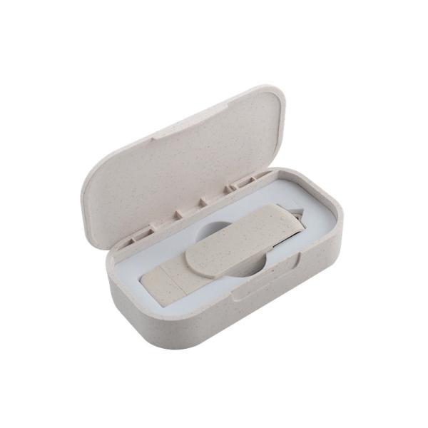 Recyclable Material Box USB Flash Drive With Type C 3.0 Password Protected Data