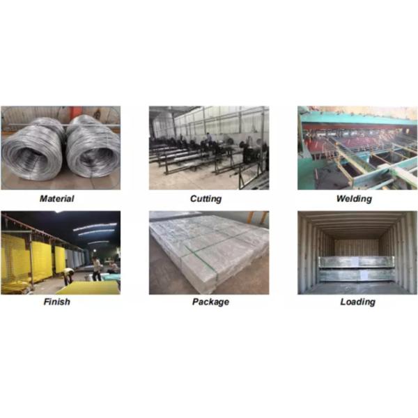 2.2m Height Metal Safety Fencing , 2.5m Width 358 Anti Climb Fence