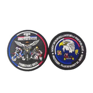 Factory hot sale Design your Logo Custom Shape Embroidered Cute Durable Iron On Patch