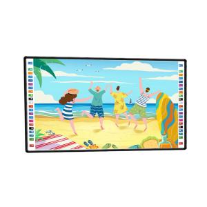 USB Port Interactive Board For Teaching Nano / Ceramic Surface