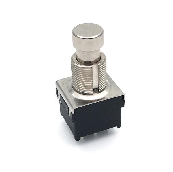 Quality 17mm Stomp Box Switches 3PDT 9 Pins Electric Guitar Footswitch for sale