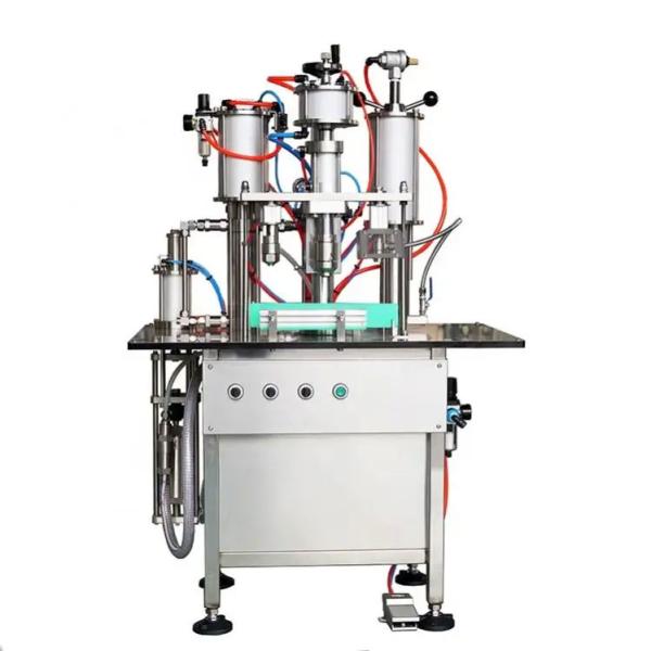 Quality Full Automatic Aerosol Can Filling Machine with Electric Drive for sale