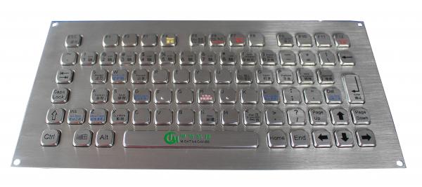 Quality Rugged Industrial Panel Mounted Keyboard With Individual Fn Keys for sale