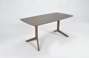 China ODM Nordic Wooden Dining Table Rectangular Wooden Base Dining Table on sale