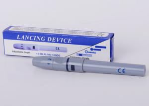 China Safety Medical Consumable Products Blood Lancet Pen 5 Depth 21G-28G Lancet on sale