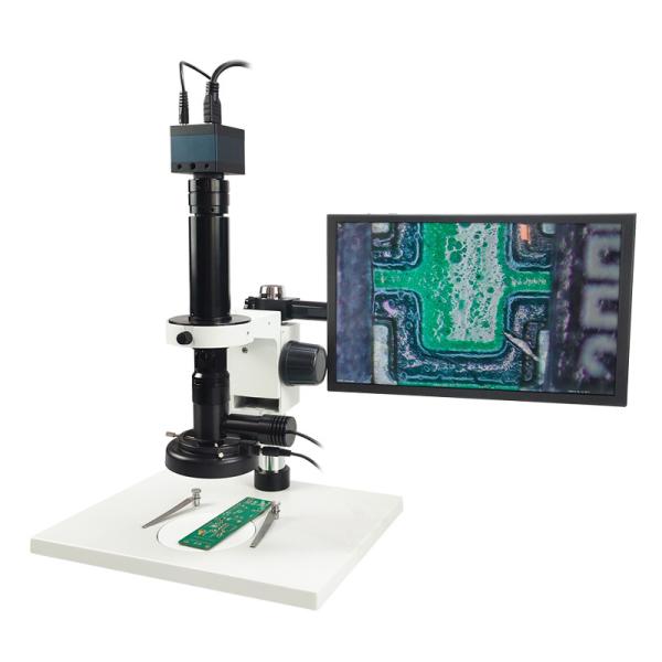 Quality Monocular Video Microscope VM-7513 10X - 200X Zoom Microscope For Jewelry Clocks for sale