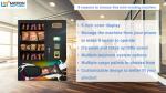 Mini Snack And Drink Vending Machine With Smart System And Touch Screen In The
