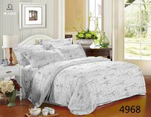 Home Bed Quilts Double Size Good Pigment Printed Comforter Set