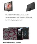 CMOS Digital Microscope Camera 9.7 Inch Screen Android System With Measuring