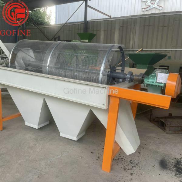 Quality Commercial Limestone Gold Rotary Trommel Screen Large Capacity for sale