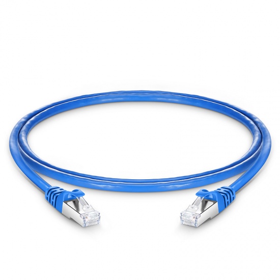 Shielded UTP Network Cable Patch Cord with Drain Wire 1/0.5bc and PVC Cover Material