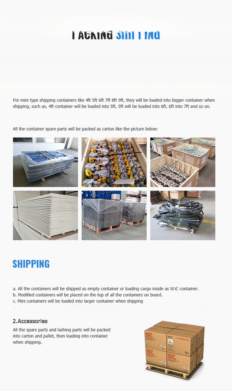 20' Reefer Container Spare Parts Refrigerator Display P/N 41-4919 with Internal Dimensions 5468 x 2294 x 2273 mm