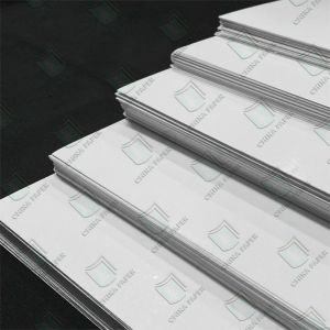 Buy cheap 190g Lpb With Kraft Back Food Board Roll White brown product