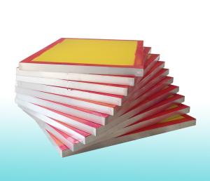 Screen printing mesh frame