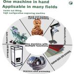 superior in quality cnc drilling and milling machine cnc wood lathe machine