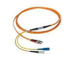 Customized Length Mode Conditioning Patch Cord Cable LC SC FC ST Mix Singlemode/