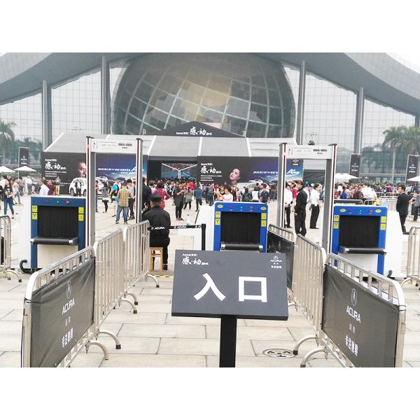 Middle Channel 65*50cm X Ray Baggage Inspection Machine For Police / Museum Security Checking