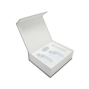 China White C1S C2S Perfume Packaging Box Foam Insert Rigid Magnetic Gift Box on sale