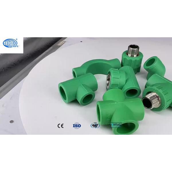 Ppr Pipe Fitting 4 Path Cross For Water Supply