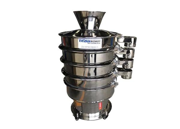 Quality 25tph Capacity 4 Deck Vibratory Screening Machine 500 Mesh for sale