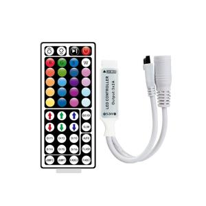 Buy cheap 144W Mini 44 Keys IR Controller , Colorful RGB Light Strip Controller product