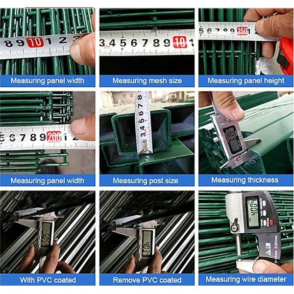 Grey 4.5mm Clear View Fence H2.5m Anti Climb Security Fencing