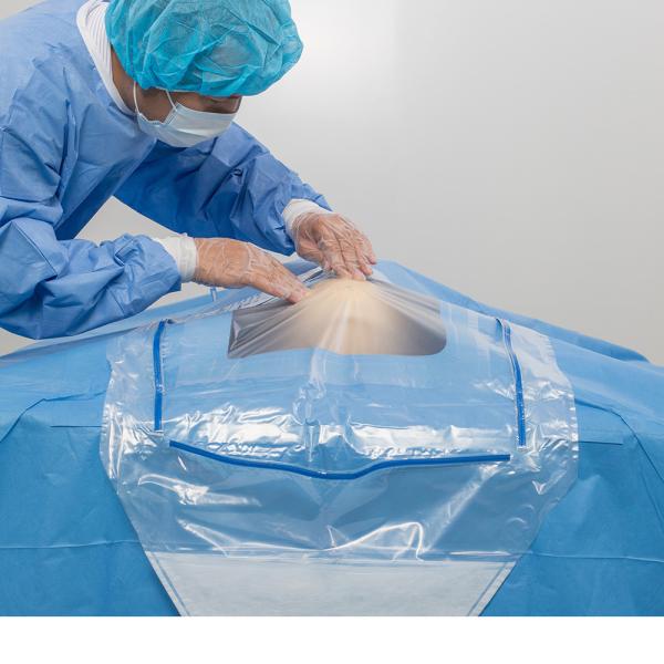 Quality BEST PRICE Medical Sterile Craniotomy Drape Pack in Brain Neuro surgery for sale