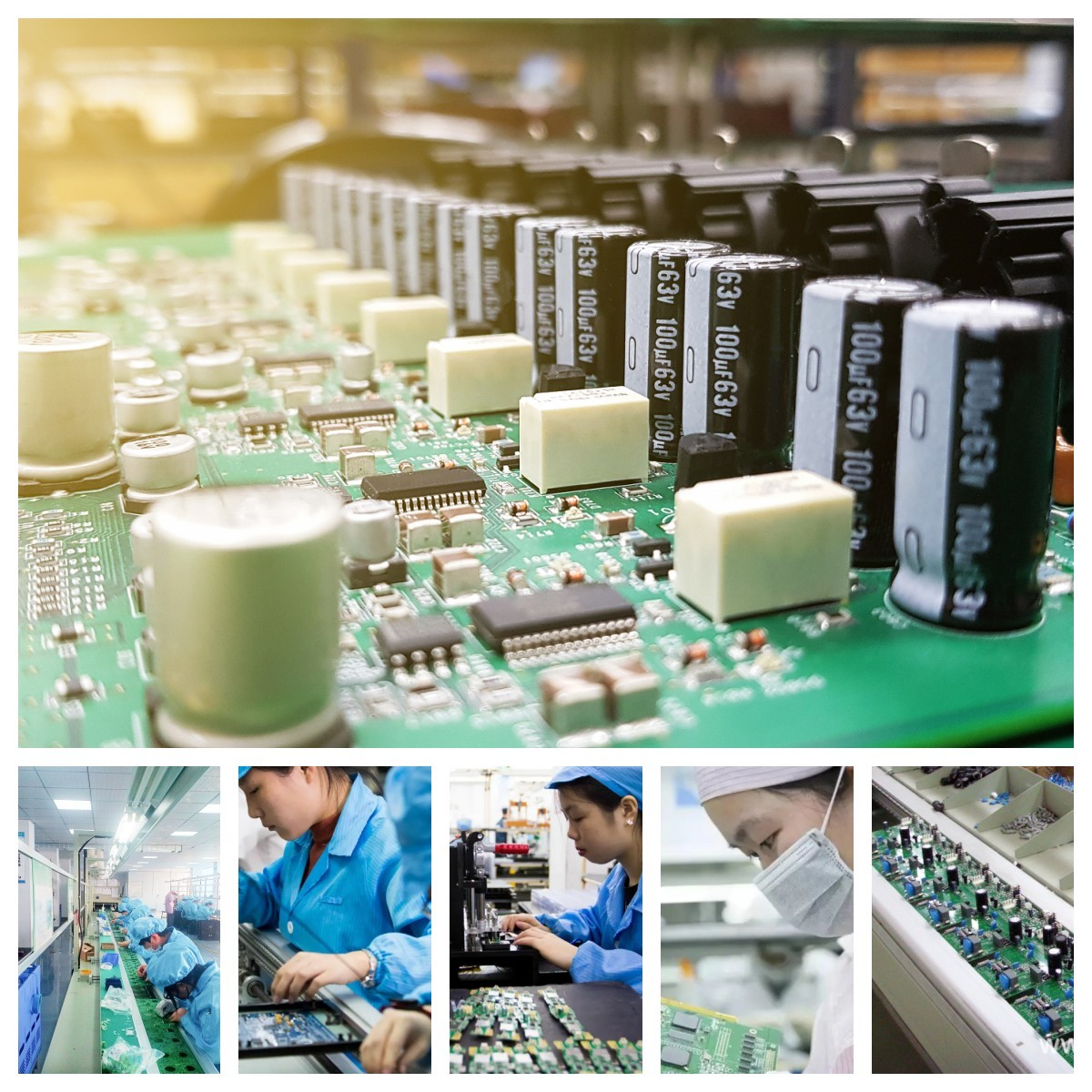 3d Multilayer Pcb Process Making Production 1 2 3 4 5 7 8 6 Layer Pcb Motherboard
