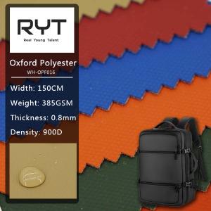 100% Polyester PU Coated Oxford Fabric Composited Knitted Bottom