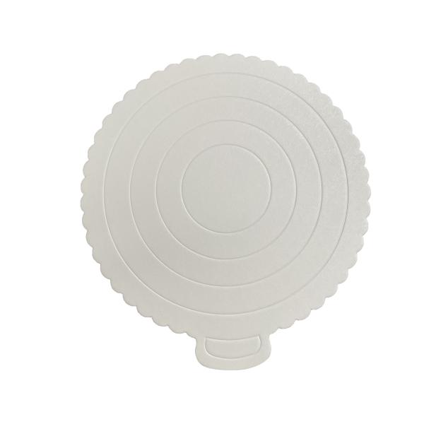 Quality Greaseproof Flower Edges Round Bakery Cake Cardboard Base for sale