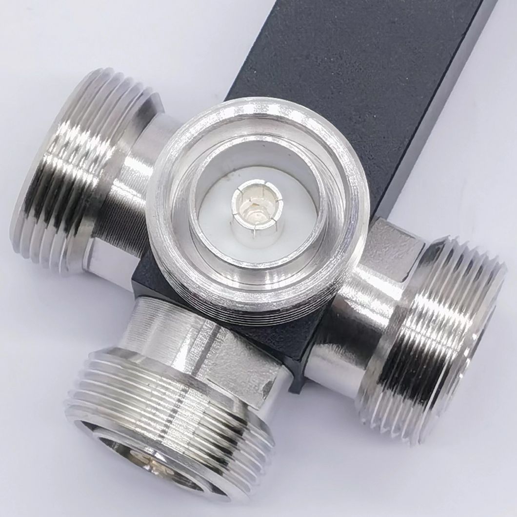 DIN Connector 617-4000MHz RF Power Splitter Power Divider 3 Way