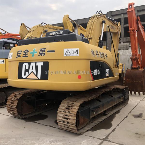 Second Hand Excavator Machine Caterpillar 318D2 Original Color Machine 2021 Year