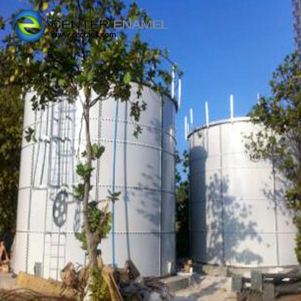 Quality 0.25mm Coating Bolted Steel Commercial Water Tanks Dry Bulk Storage for sale