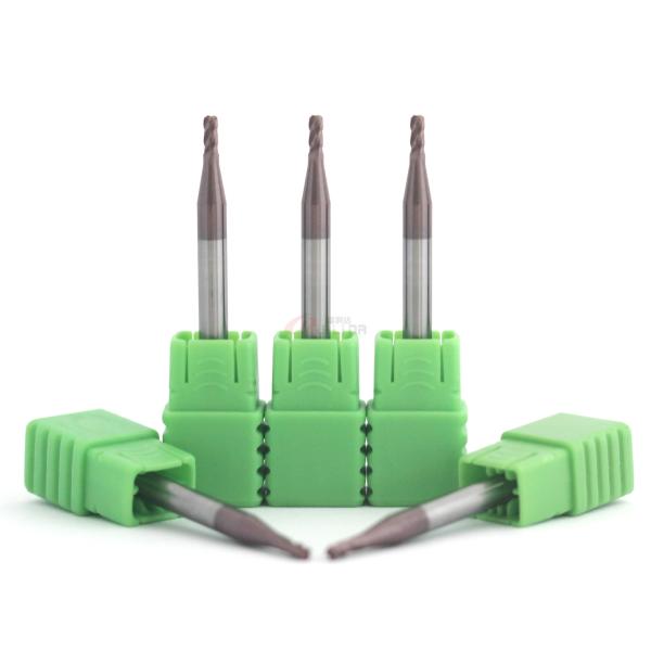 3/32" 5/8" Corner Radius Cutting End Mill For CNC