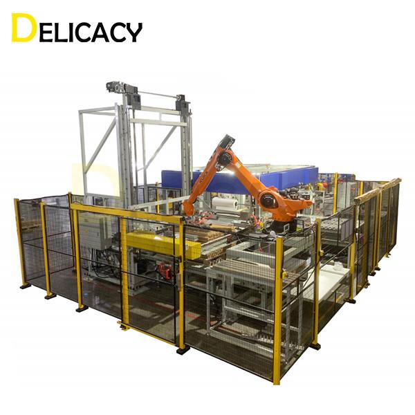 Quality Enhancing Production Efficiency With Fully Automated Robotic Packaging Machine For Easy-Peel Lids for sale