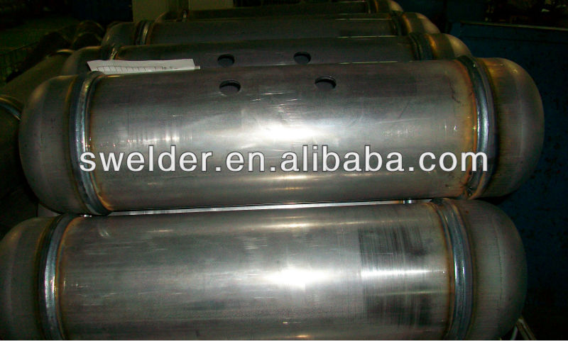550mm Rotating Diameter Horizontal Welding Machine Automatic Double Seam Girth Welding Machine