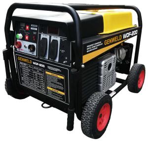 Portable 200A Gasoline Engine Driven Welder (MMA, TIG, Cellulose-down welding)