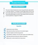 Highly Accurate Linear Displacement Sensor For UBRE-1Y Resistance-Type