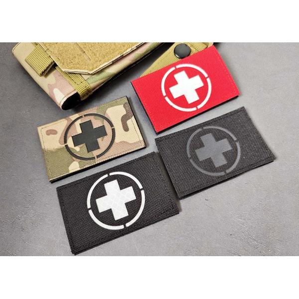 3M Ir Reflective Patches Sew On Morale Tactical Hooked Applique