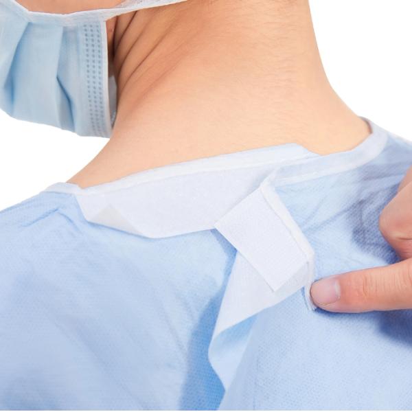 waterproof Non Sterile Disposable Surgical Gown AAMI Level 2