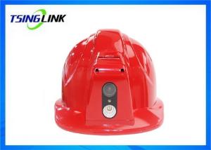 Two Way Intercom 4G Wireless Device 4G Safety Helmet With Face Capture Wireless Camera