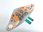 Clear LED Windows 6 Layers Polyester Push Button On Off Switch With 1 Million